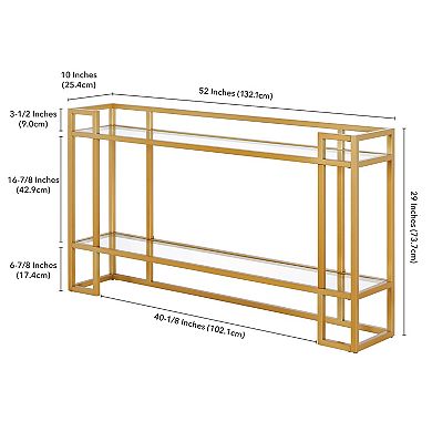 Finley & Sloane Uriel Rectangular Console Table