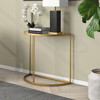 Finley & Sloane Verlaine Demilune Console Table