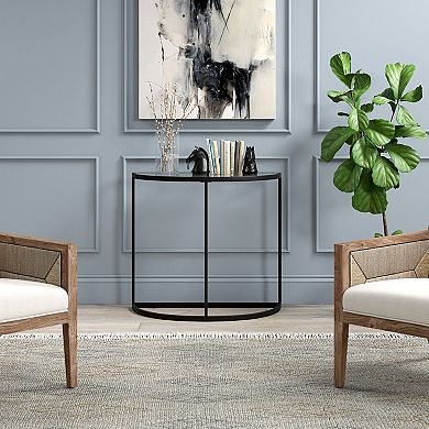 Finley & Sloane Verlaine Demilune Console Table