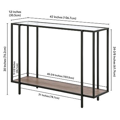 Finley & Sloane Vireo Rectangular Console Table