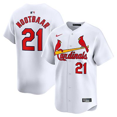 Men's Nike Lars Nootbaar White St. Louis Cardinals Home Limited