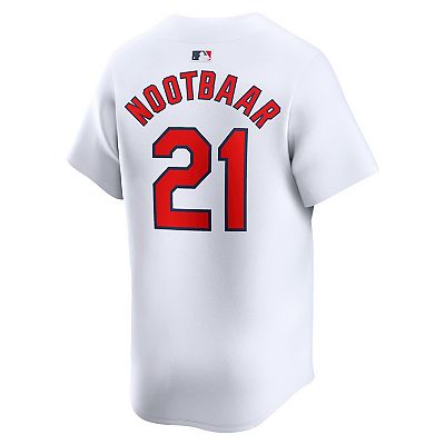 Men's Nike Lars Nootbaar White St. Louis Cardinals Home Limited