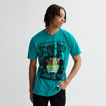 Men's Scooby Doo Zombie Chase "Where Are You?" Graphic Tee