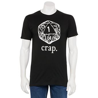 Men's Dungeons and Dragons "Crap" Dice Tee