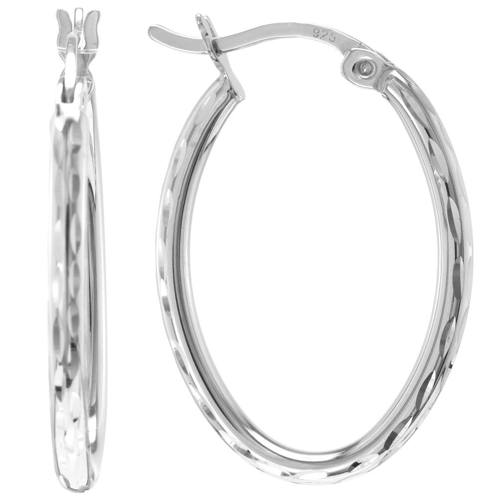 Judy Gold Oval Earring
