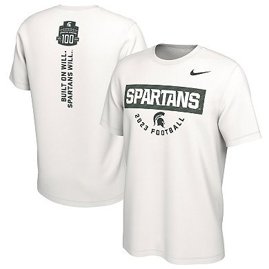 Men's Nike White Michigan State Spartans 2023 Fan T-Shirt