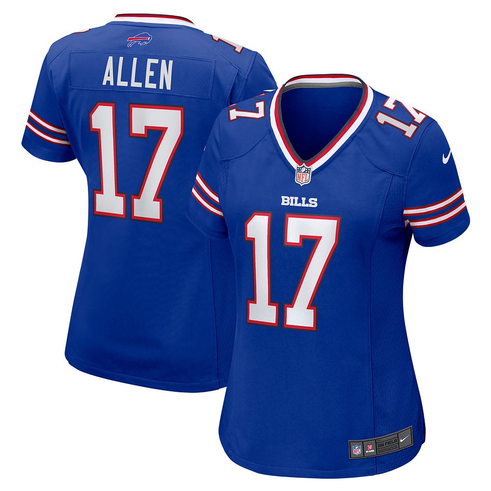 Women's Nike Josh Allen Royal Buffalo Bills Game Jersey
