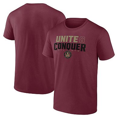 Men's Fanatics Branded Red Atlanta United FC Fundamentals T-Shirt