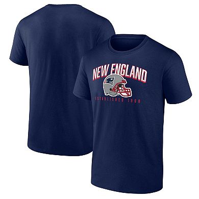 Men's Fanatics Branded  Navy New England Patriots  T-Shirt