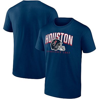 Men's Fanatics Branded  Navy Houston Texans  T-Shirt