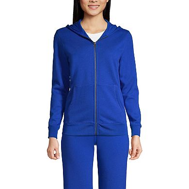 Adult Lands' End School Uniform Zip-Front Sweatshirt