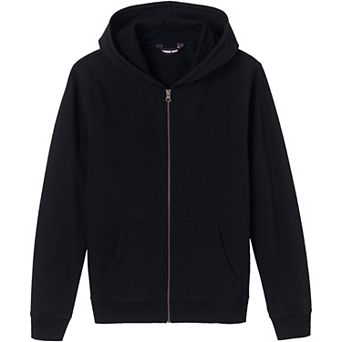 Adult Lands' End School Uniform Zip-Front Sweatshirt