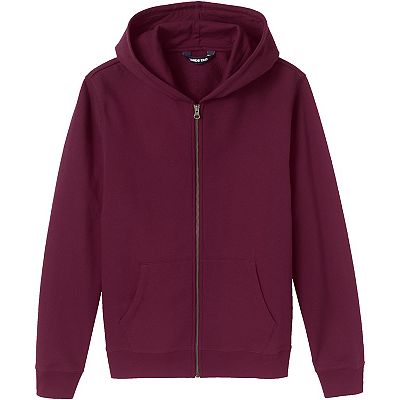 Adult Lands' End School Uniform Zip-Front Sweatshirt