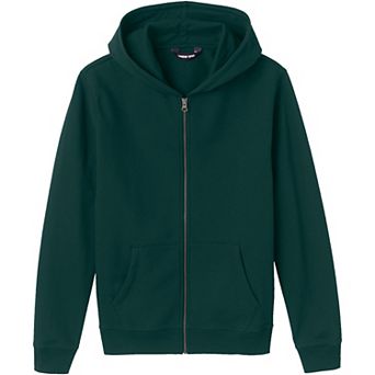 Adult Lands' End School Uniform Zip-Front Sweatshirt