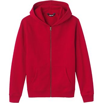 Adult Lands' End School Uniform Zip-Front Sweatshirt