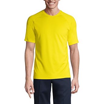 Men's Lands' End School Uniform Short Sleeve Active Tee