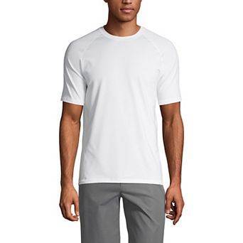 Men's Lands' End School Uniform Short Sleeve Active Tee