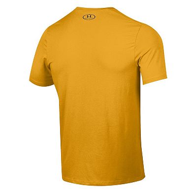 Men's Under Armour Gold Maryland Terrapins Len Bias Performance T-Shirt