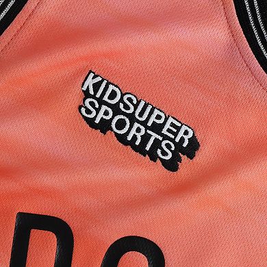 Unisex NBA & KidSuper Studios by Fanatics Coral Brooklyn Nets Hometown Jersey