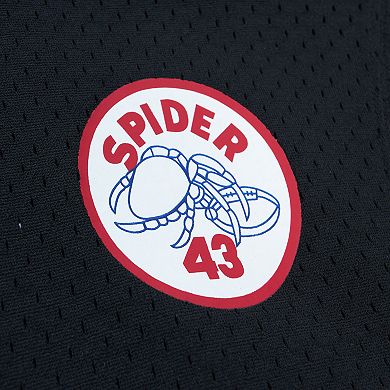 Men's Mitchell & Ness Lawrence Taylor Black New York Giants Retired Player Name & Number Mesh Top