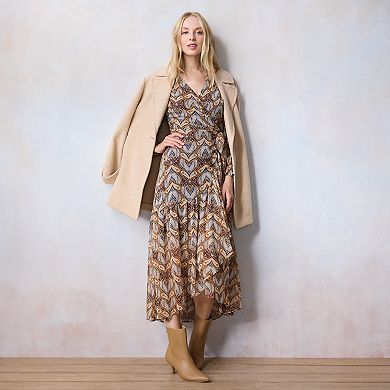 Women's LC Lauren Conrad Long Wrap Maxi Dress