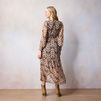 Women's LC Lauren Conrad Long Wrap Maxi Dress