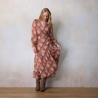 Women's LC Lauren Conrad Long Wrap Maxi Dress