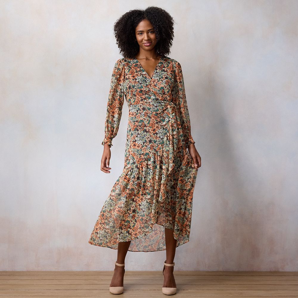 ANTHROPOLOGIE Virginia hotsell Wrap Maxi Dress