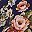 Navy Beatrix Blooms