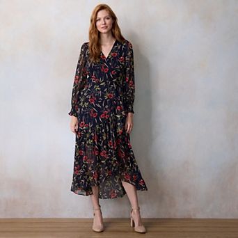 Women's LC Lauren Conrad Long Wrap Maxi Dress