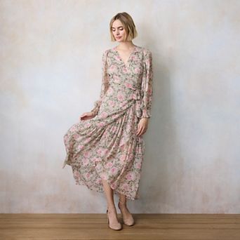 Women's LC Lauren Conrad Long Wrap Maxi Dress