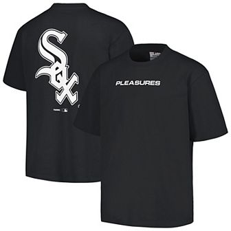 Men's PLEASURES Black Chicago White Sox Ballpark T-Shirt