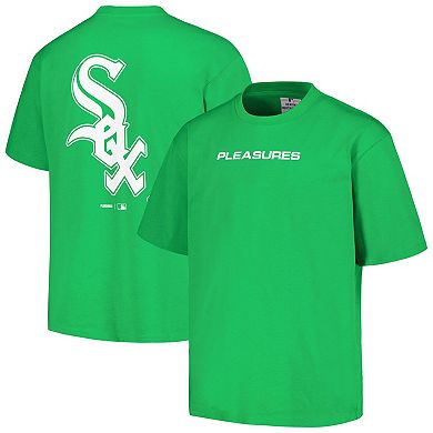 Men's PLEASURES Green Chicago White Sox Ballpark T-Shirt