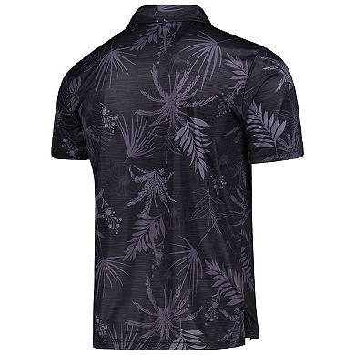 Men's Colosseum Black Colorado Buffaloes Palms Team Polo