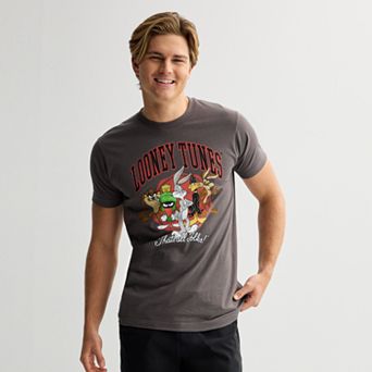 Men's Looney Tunes Ground Collegiate Graphic Tee