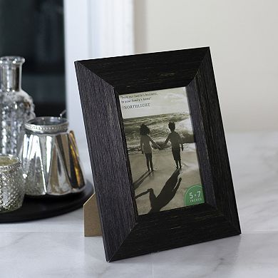 Classical Rectangular Photo Picture Frame With Clip - Black And White
