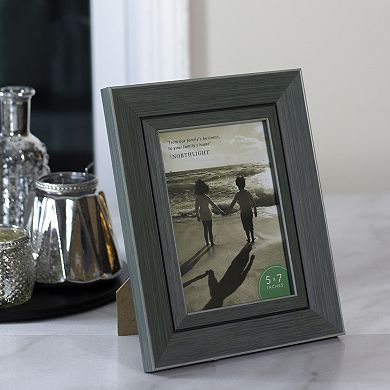 Classical Rectangular Photo Picture Frame With Clip - Black And White