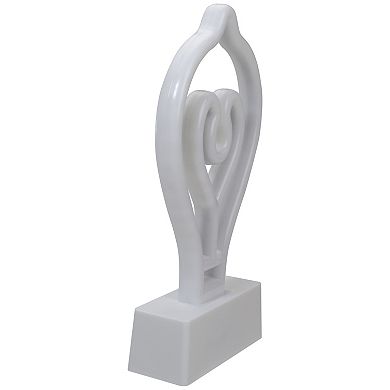 8.5" Battery Operated Neon Style Light Bulb LED Table Light