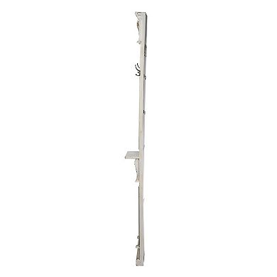 76" White Distressed Classic Vintage Antique Style Wooden Framed Rectangular Floor Mirror