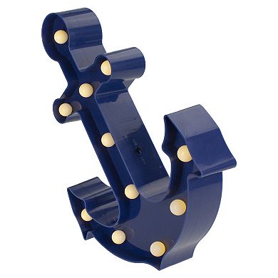 12.5" Blue Anchor LED Marquee Wall Sign
