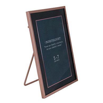 7.25" Classical Rectangular 5" x 7" Photo Picture Frame with Easel Back ...