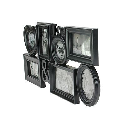 27" Black Multi-Sized Love Photo Collage Frame