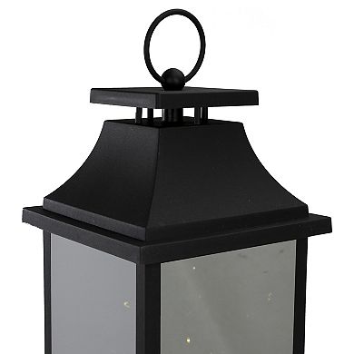16-Inch LED Lighted Battery Operated Lantern Warm White Flickering Light
