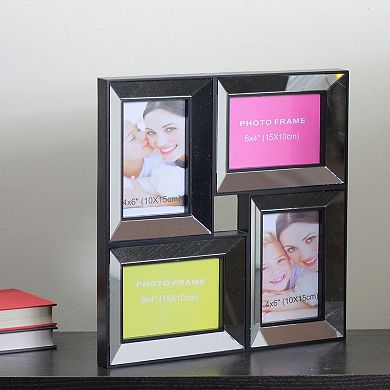 Square Collage Glass Encased Picture Frame