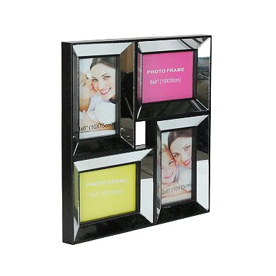 Square Collage Glass Encased Picture Frame