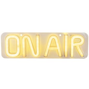 11" LED Neon Style 'On Air' Wall Sign
