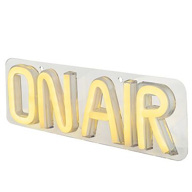 11" LED Neon Style 'On Air' Wall Sign