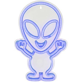 16.75" LED Neon Style Alien Wall Sign