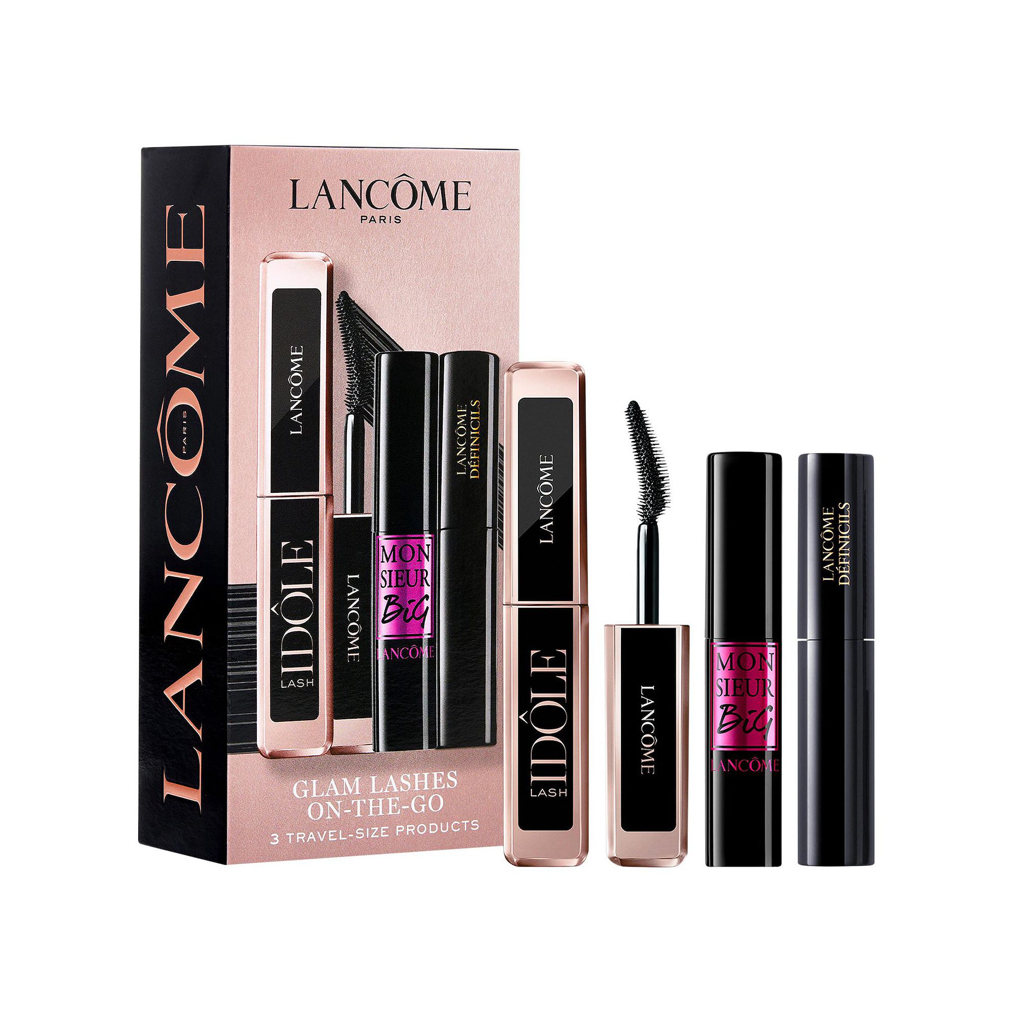 Lancome Glam Lashes on the Go Mini Mascara Set, Black