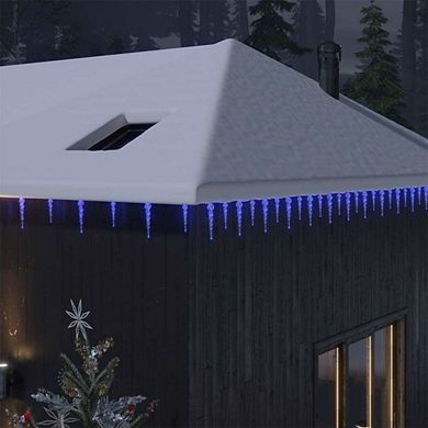 Acrylic Xmas Icicle Lights, White, Energy-saving, Illuminate Your Holidays With Remote Control Ease
